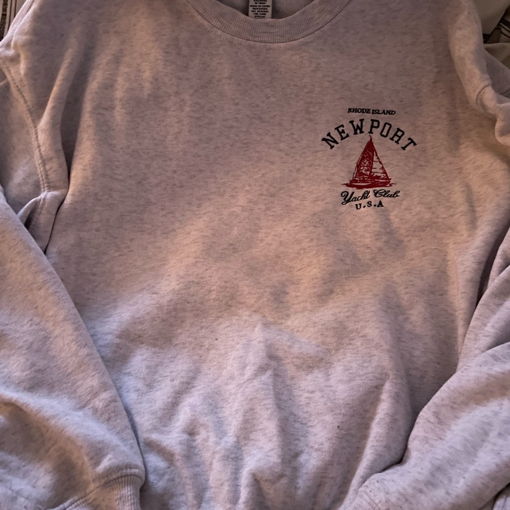 Newport Gray Sweater